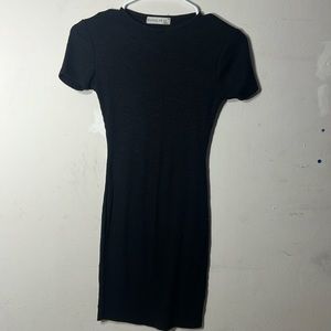 POPULAR 21 black tight mini dress